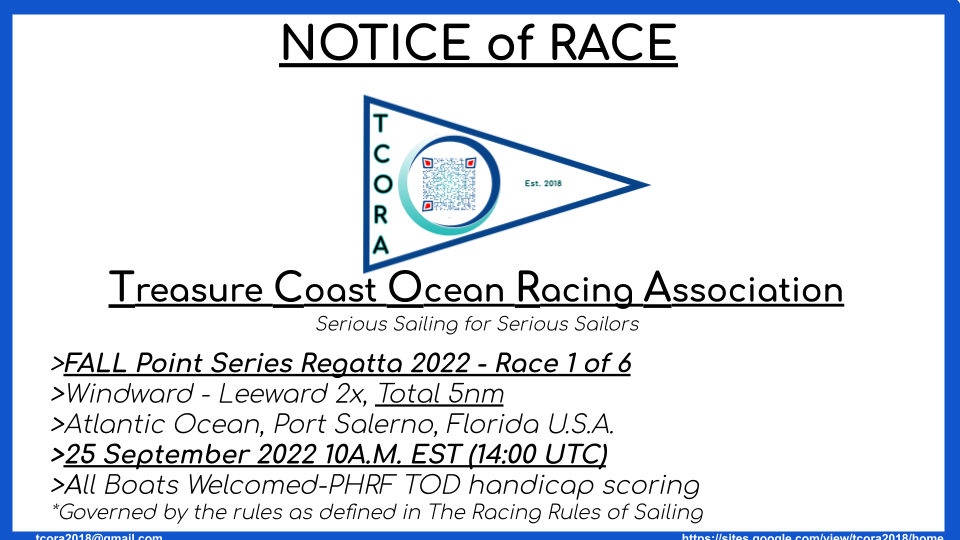 race announcement